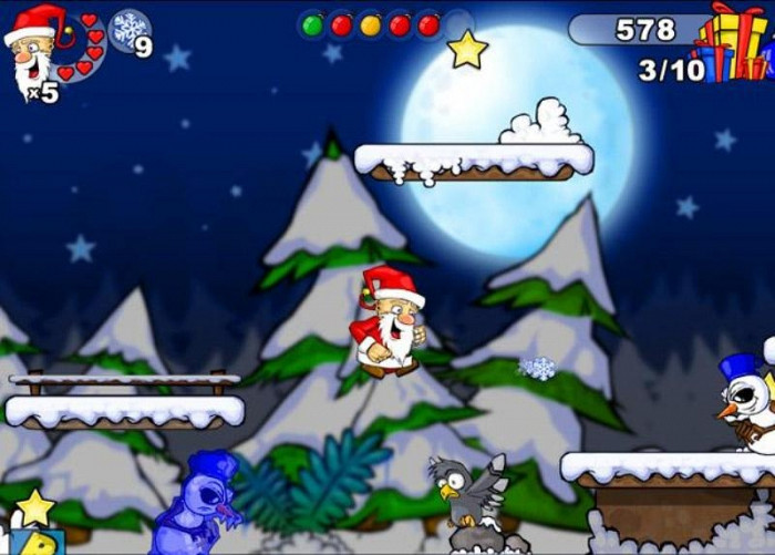 Скриншот из игры Santa Claus