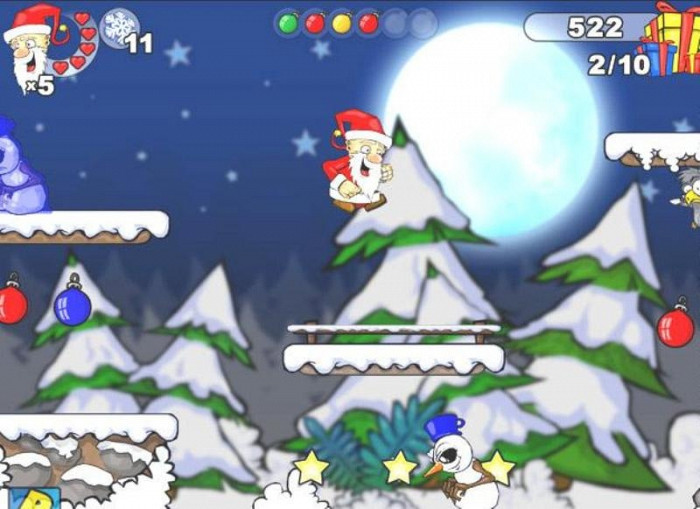 Скриншот из игры Santa Claus