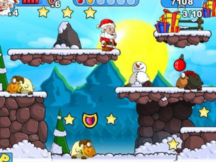 Скриншот из игры Santa Claus