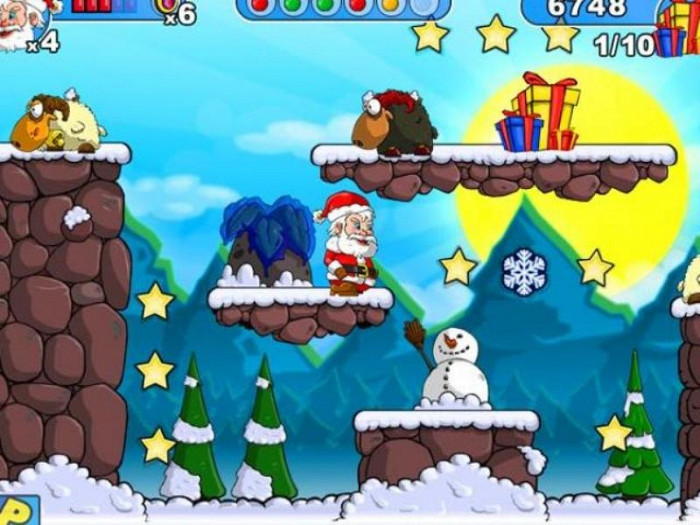 Скриншот из игры Santa Claus