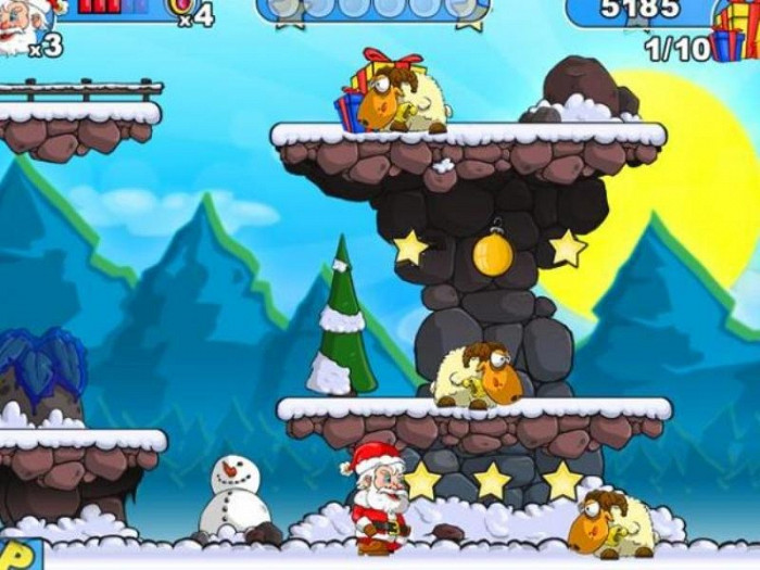 Скриншот из игры Santa Claus
