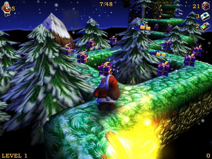 Скриншот из игры Santa Claus in Trouble