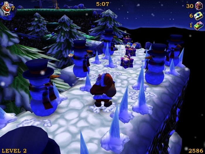 Скриншот из игры Santa Claus in Trouble