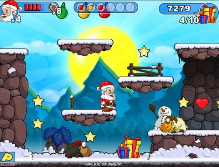 Скриншот из игры Santa Claus Adventures