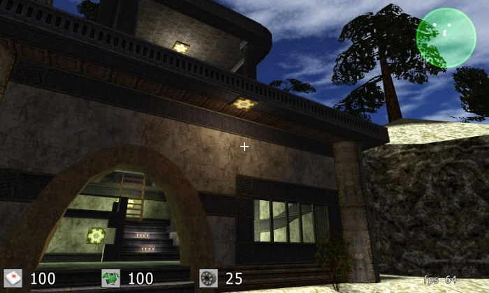 Скриншот из игры Sauerbraten