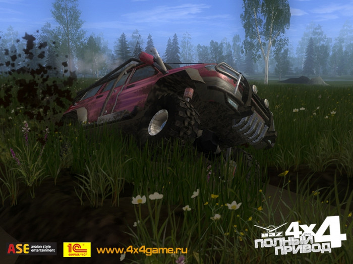 Скриншот из игры UAZ Racing 4x4