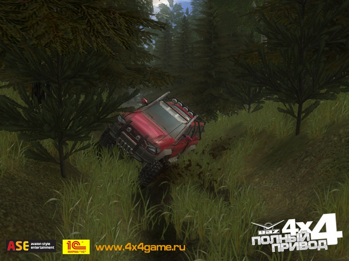 Скриншот из игры UAZ Racing 4x4