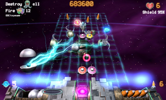 Скриншот из игры Planet Busters