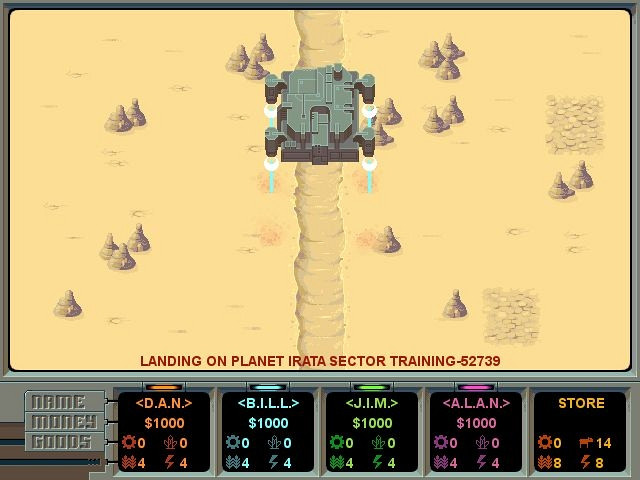 Скриншот из игры Planet M.U.L.E.