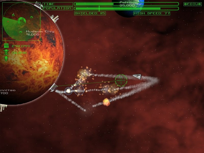 Скриншот из игры Planetary Defense