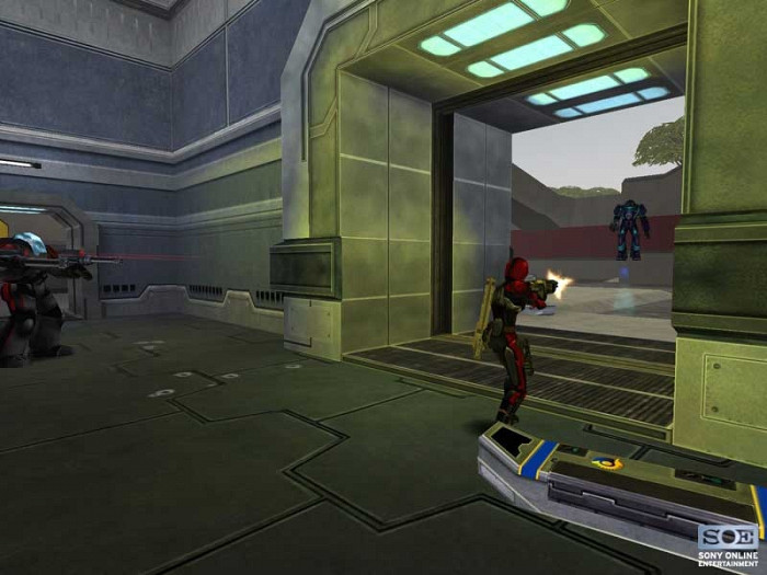 Скриншот из игры PlanetSide