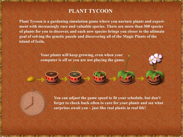 Скриншот из игры Plant Tycoon