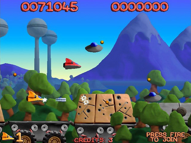 Скриншот из игры Platypus