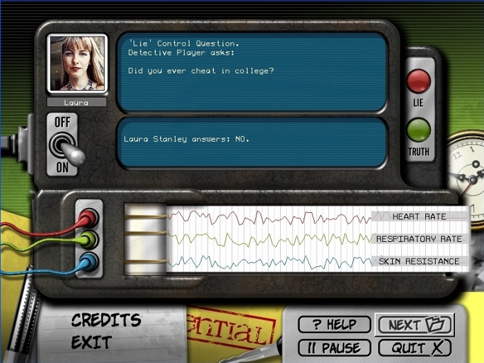 Скриншот из игры PlayDetective: Heartbreakers