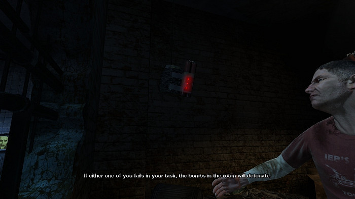Скриншот из игры SAW