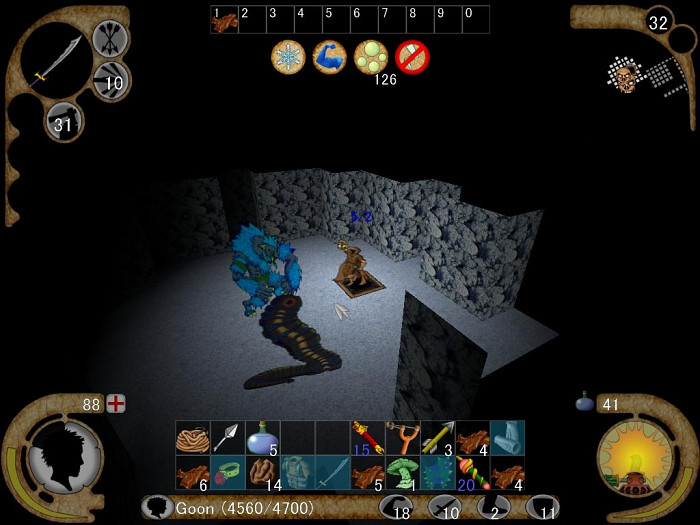 Скриншот из игры Scallywag: In the Lair of the Medusa
