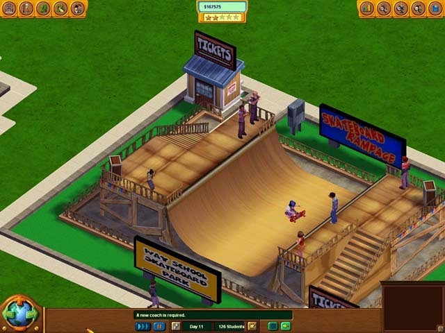 Скриншот из игры School Tycoon
