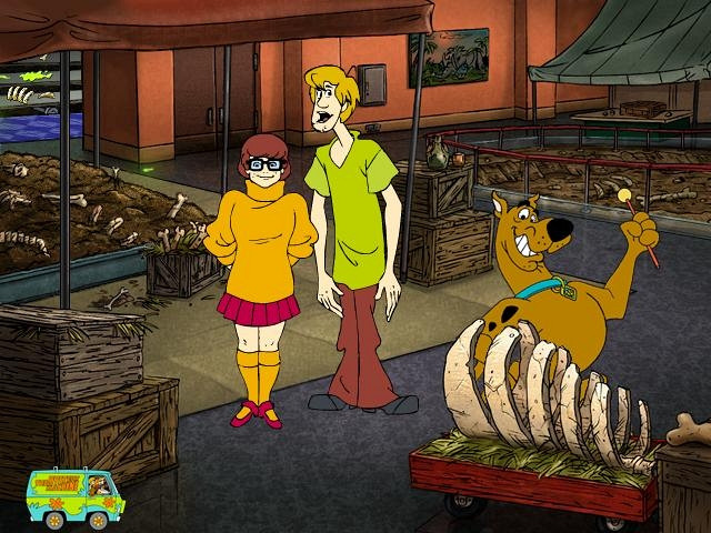 Скриншот из игры Scooby-Doo! Case File #1: The Glowing Bug Man