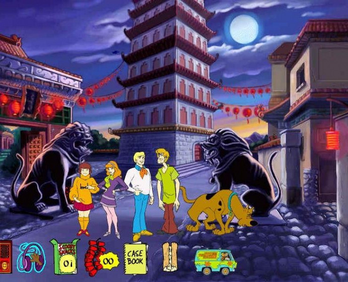 Скриншот из игры Scooby-Doo! Case File #2: The Scary Stone Dragon