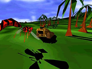 Скриншот из игры Scorched Planet