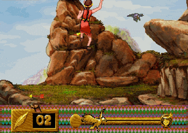 Скриншот из игры Pocahontes