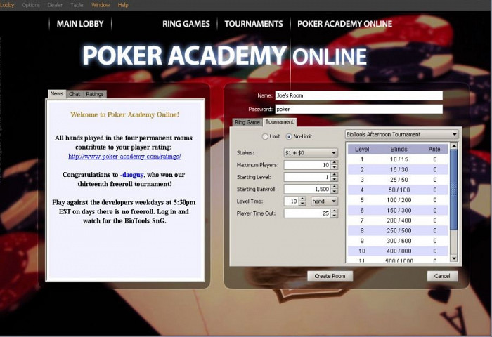 Скриншот из игры Poker Academy: Texas Hold'em