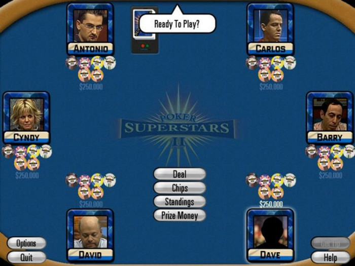 Скриншот из игры Poker Superstars 2