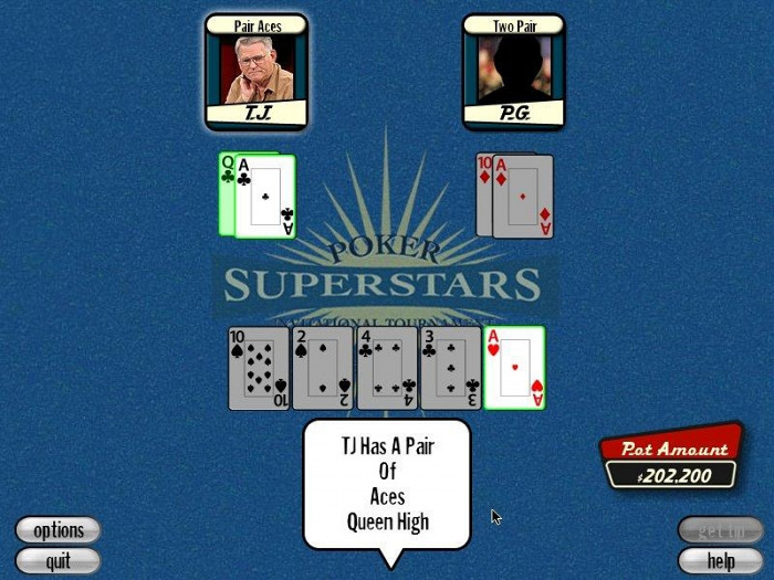Скриншот из игры Poker Superstars Invitational Tournament