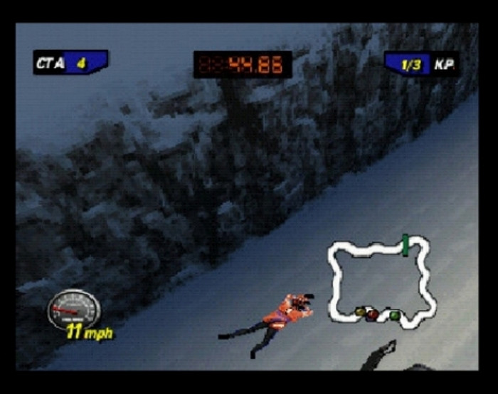 Скриншот из игры Polaris Snocross