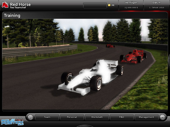 Скриншот из игры Pole Position 2010