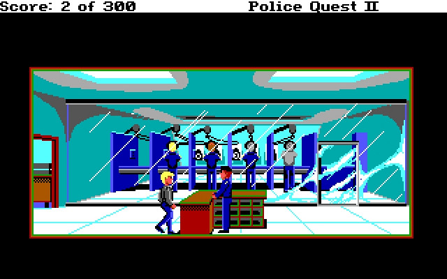 Скриншот из игры Police Quest 2: The Vengeance