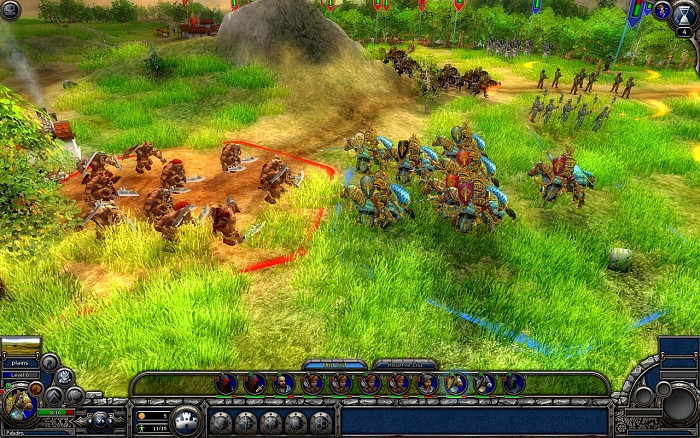 Скриншот из игры Elven Legacy