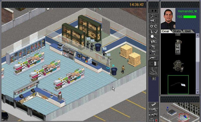 Скриншот из игры Police Quest: SWAT 2