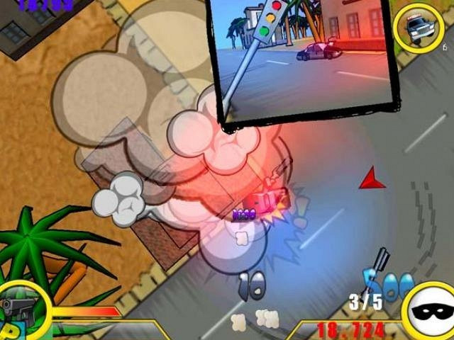 Скриншот из игры Police: Destruction Street