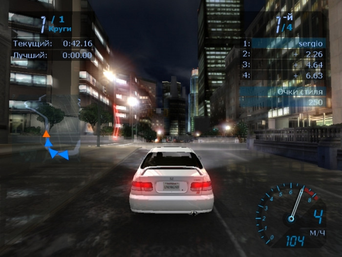 Скриншот из игры Need for Speed: Underground