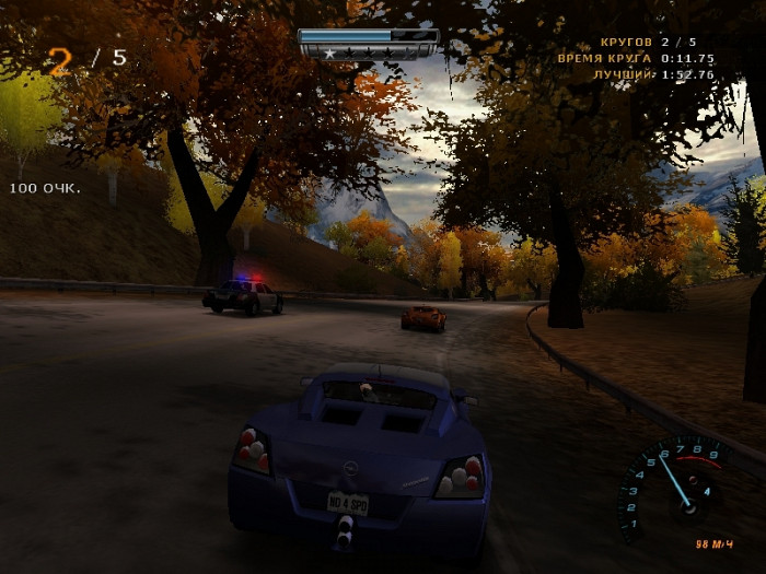 Скриншот из игры Need For Speed: Hot Pursuit 2