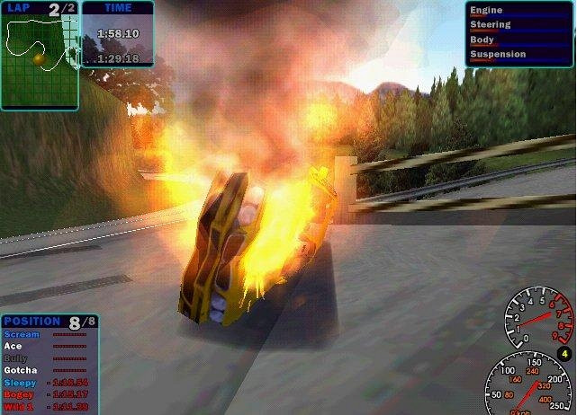 Скриншот из игры Need for Speed: High Stakes