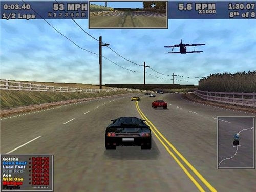 Скриншот из игры Need for Speed 3: Hot Pursuit