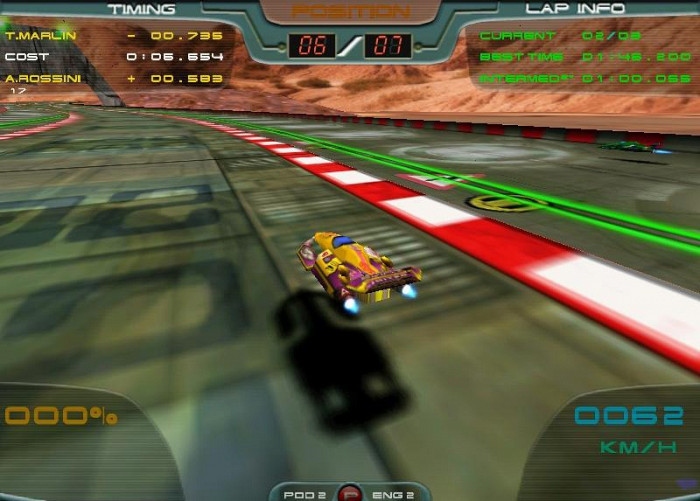 Скриншот из игры Nelson Piquet's Grand Prix Evolution