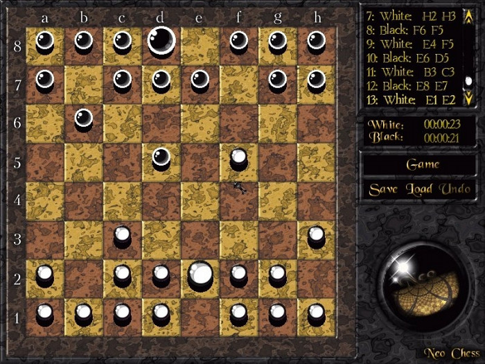 Скриншот из игры NeoChess