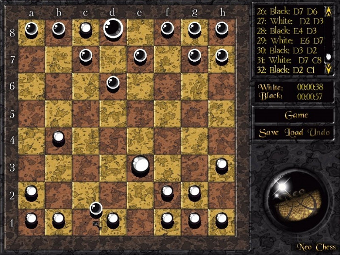 Скриншот из игры NeoChess