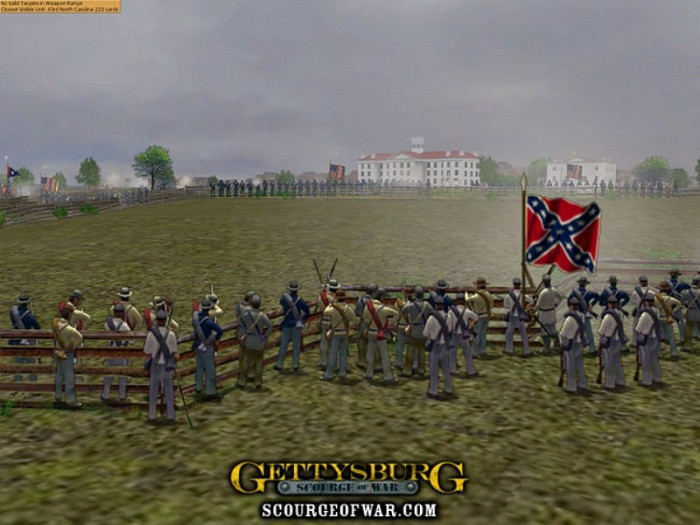 Скриншот из игры Scourge of War: Gettysburg