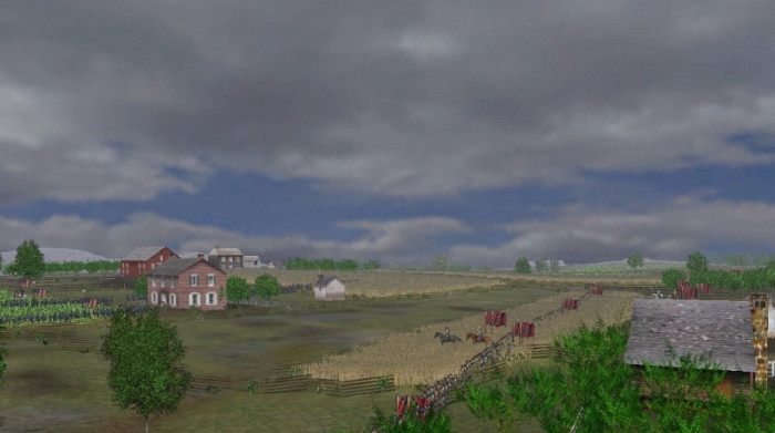 Скриншот из игры Scourge of War: Gettysburg