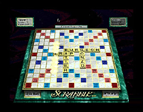 Скриншот из игры Scrabble