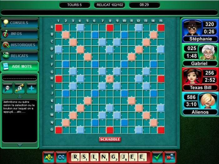 Скриншот из игры Scrabble 2007