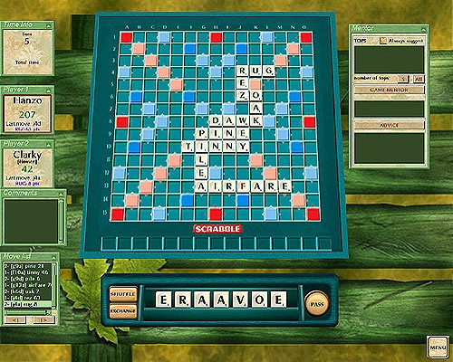 Скриншот из игры Scrabble 2005 Edition