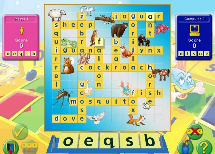 Скриншот из игры Scrabble Junior