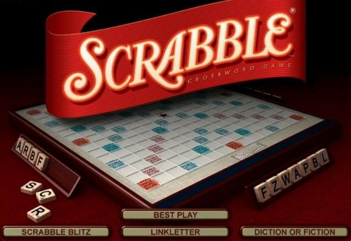 Скриншот из игры Scrabble Online