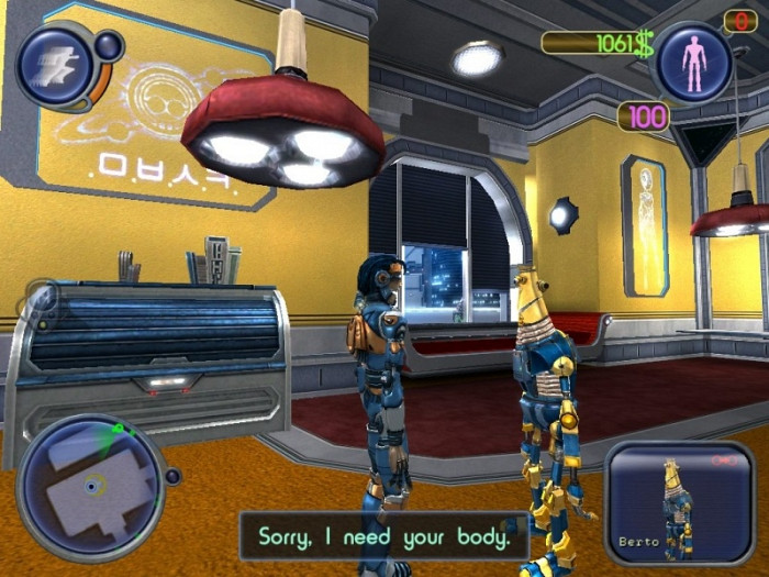 Скриншот из игры American McGee's Scrapland