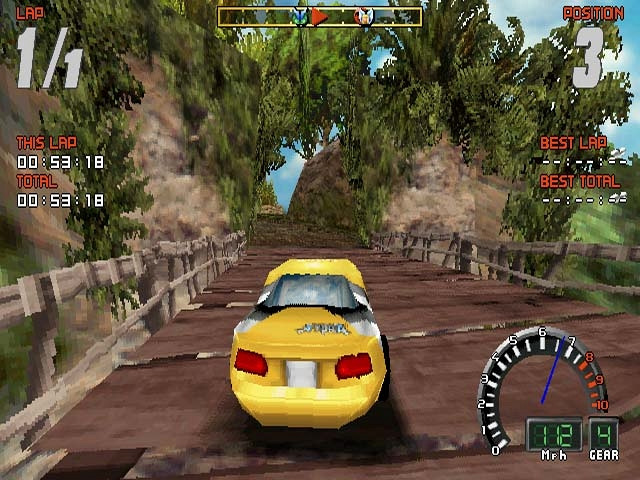 Скриншот из игры Screamer